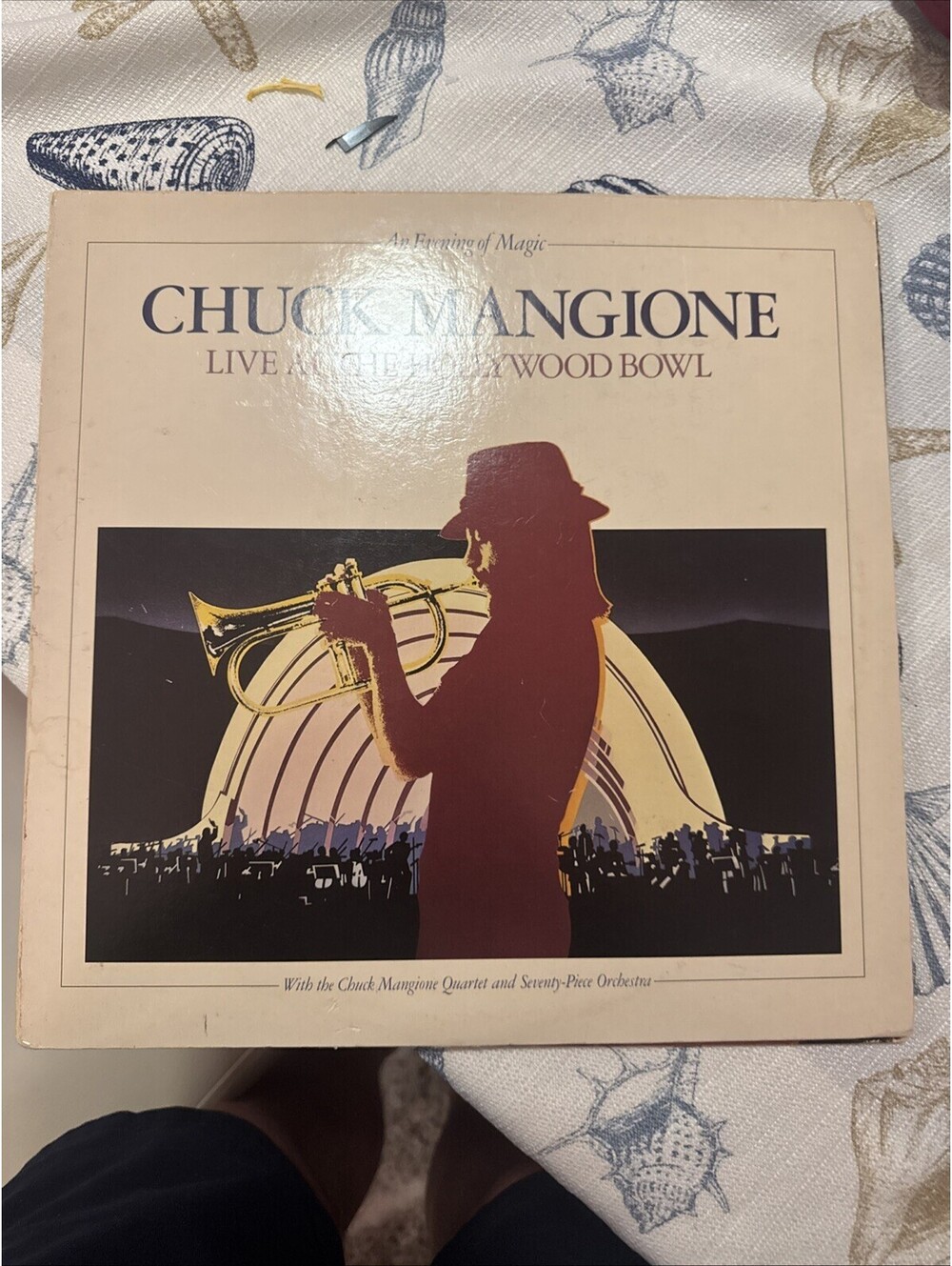 CHUCK MANGIONE LIVE AT THE HOLLYWOOD BOWL 2 LP 1979 Vinyl